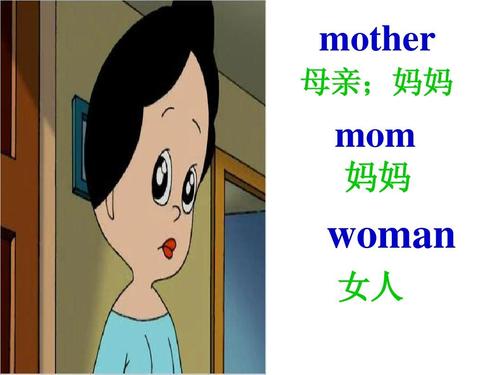妈妈的英文怎么说mother