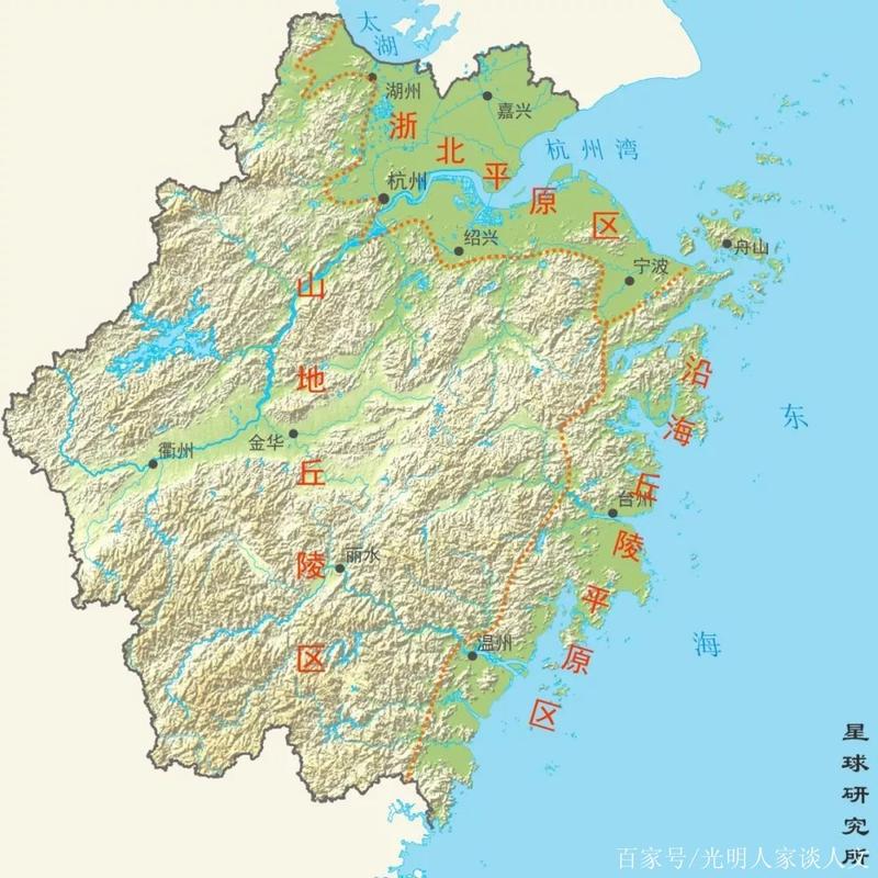 浙江八大水系