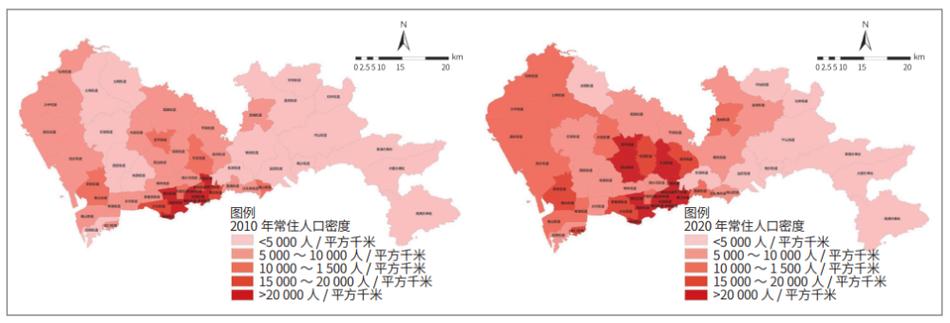 深圳人口密度