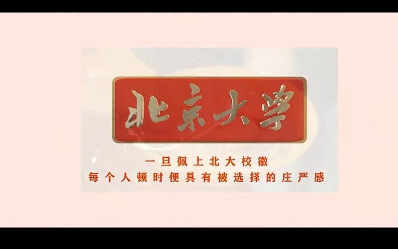 北京大学宣传片的相关图片