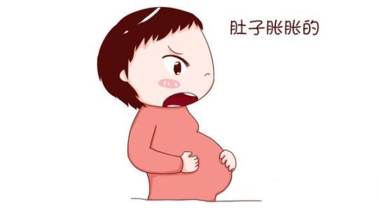 孕妇肚子胀的相关图片